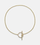 Stone and Strand 10kt gold bracelet with diamonds