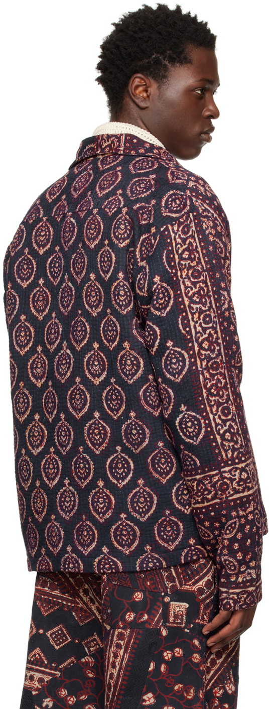 Karu Research Indigo Kantha Jacket