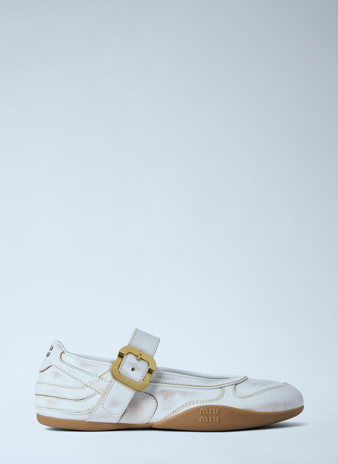 Miu Miu Gymnasium Ballerina Flats