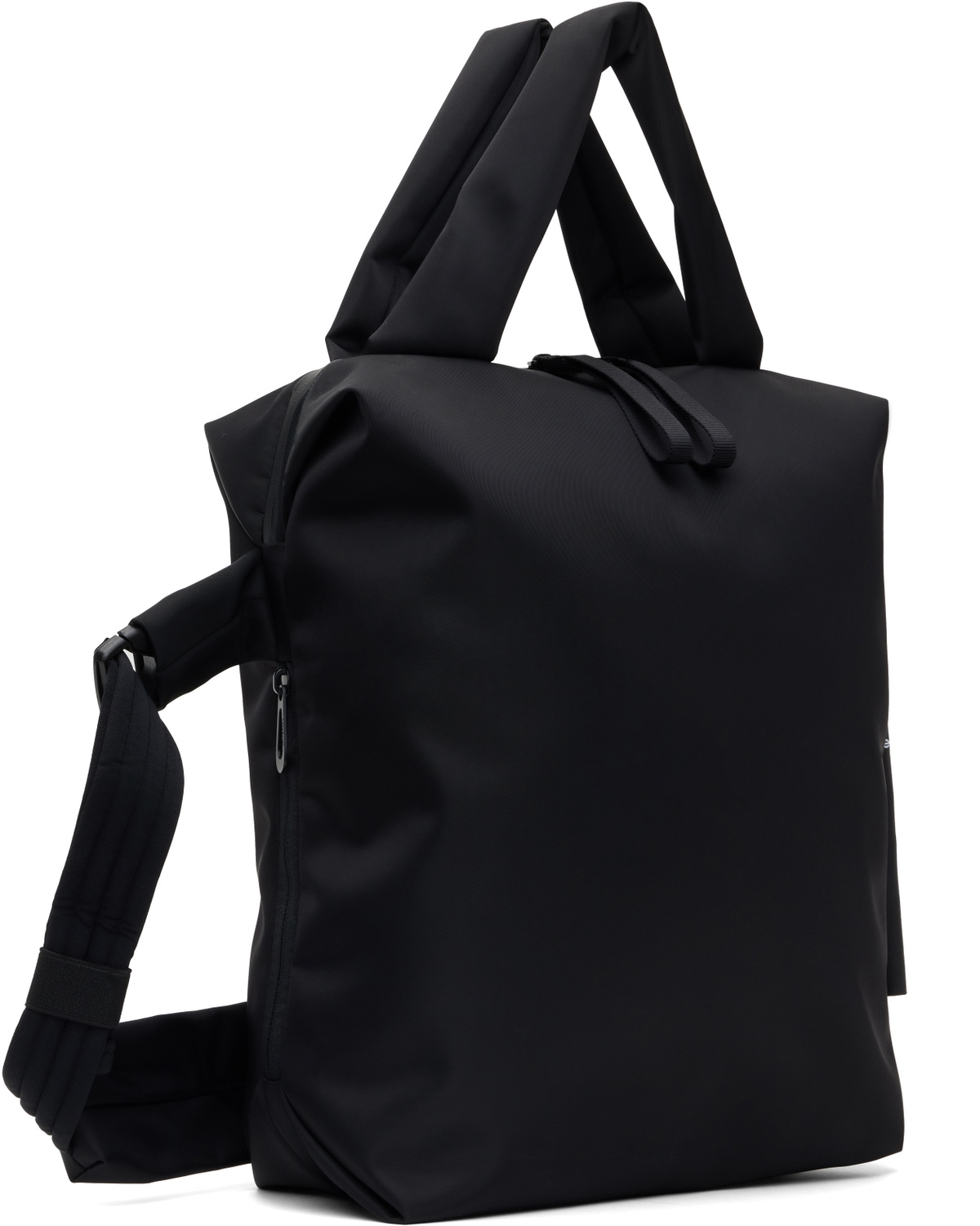 Côte&Ciel Black Rour Sleek Backpack