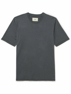 Folk - Garment-Dyed Cotton-Jersey T-Shirt - Black