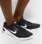 Nike Training - Metcon 4 XD X Rubber-Trimmed Mesh Sneakers - Black