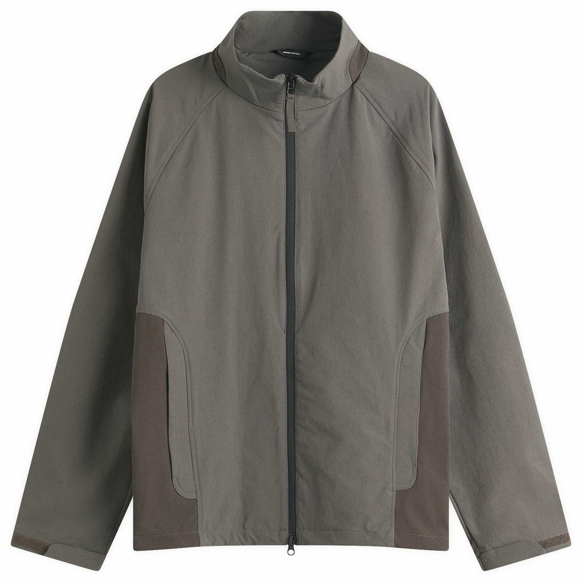 Hiking Patrol Men's Soft Shell Jacket in Dark Brown Hiking