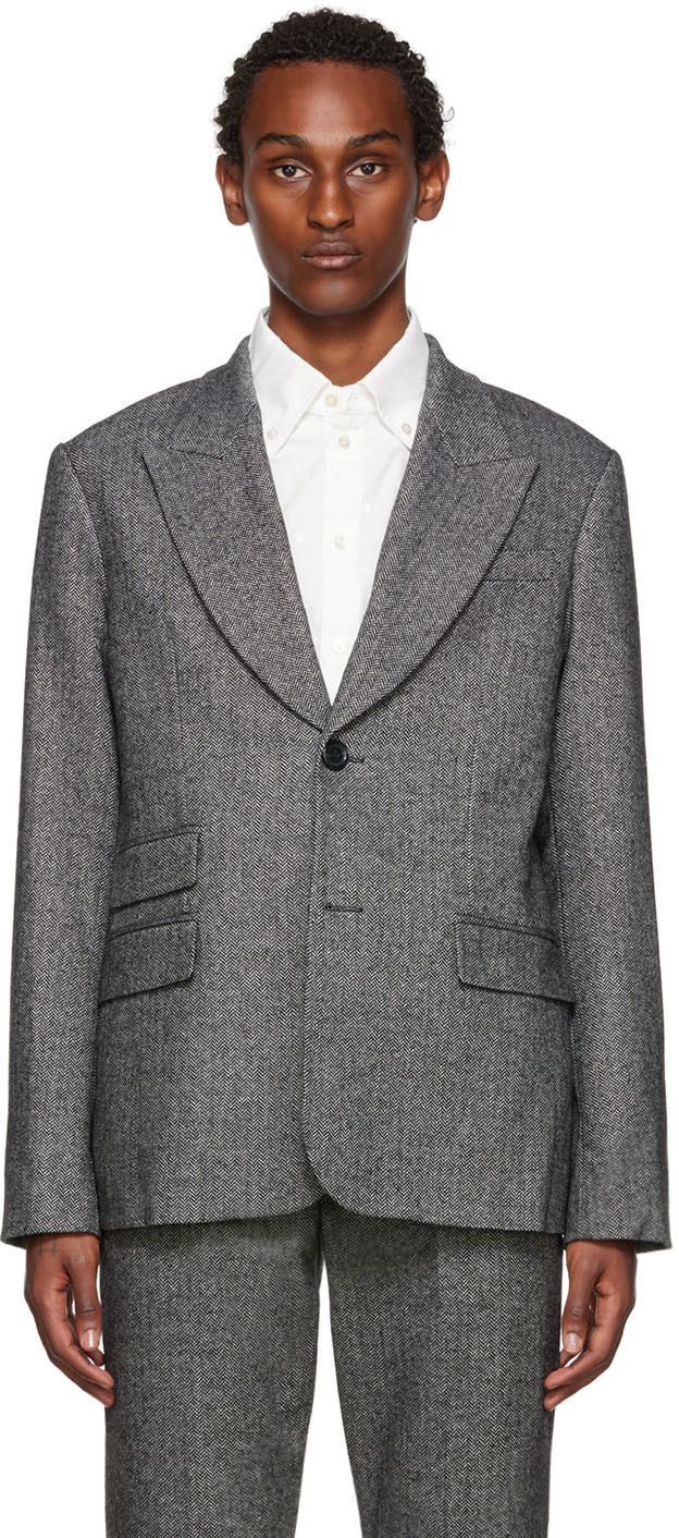 Erdem Black Richard Blazer