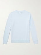 Sunspel - Cotton-Jersey Sweatshirt - Blue