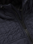 CANADA GOOSE - Cabri Slim-Fit Packable Quilted Nylon-Ripstop Hooded Down Jacket - Blue - S