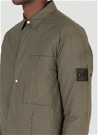 Chapter 1 Padded Overshirt in Green