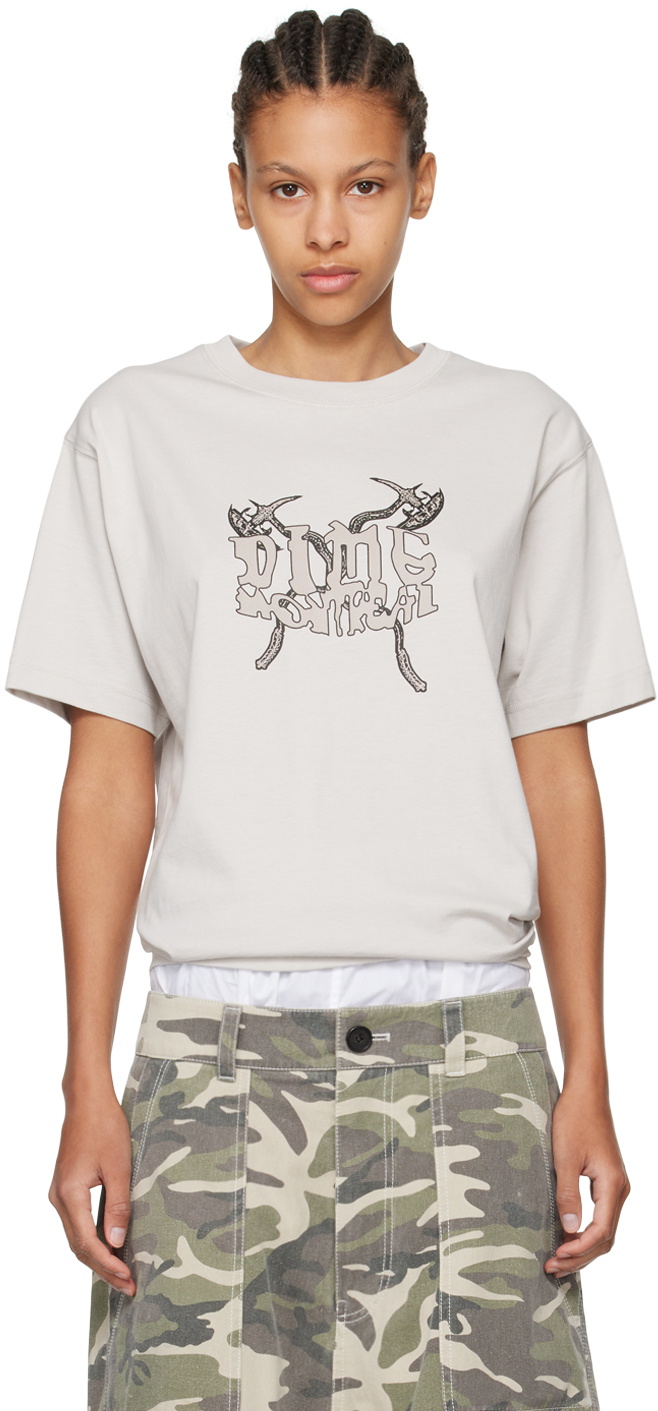 【DIME】AXE T-SHIRT / BLACK Dime Gray Axe T-Shirt Dime