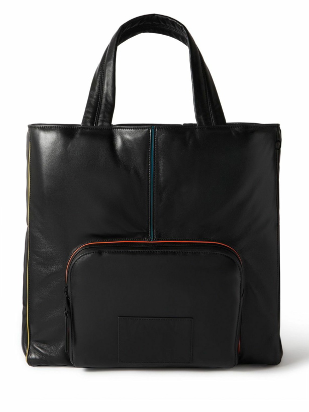 Photo: Paul Smith - Logo-Debossed Padded Leather Tote