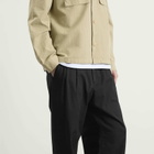 Norse Projects Men's Hestur Relaxed Twill Pleated Trousers in Black