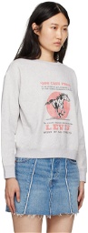Levi's Gray Graphic Sweatshirt