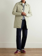 NN07 - Blake 8240 Coated-Twill Trench Coat - Neutrals