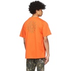 South2 West8 Orange Round Pocket T-Shirt