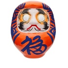 BEAMS JAPAN Lucky Charm Doll Dharma - 25cm in Orange
