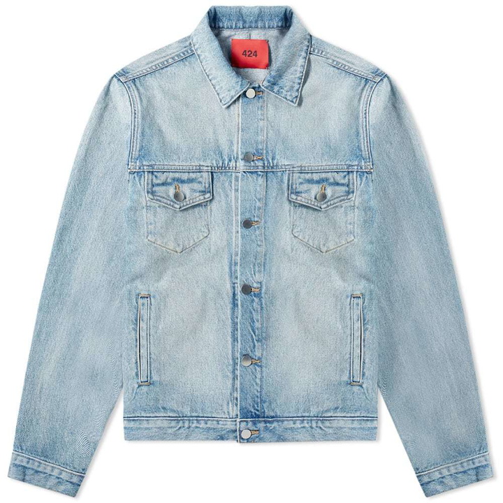 Photo: 424 Arm Zip Trucker Jacket