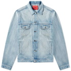 424 Arm Zip Trucker Jacket