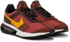 Nike Red & Brown Air Max Pre-Day Sneakers