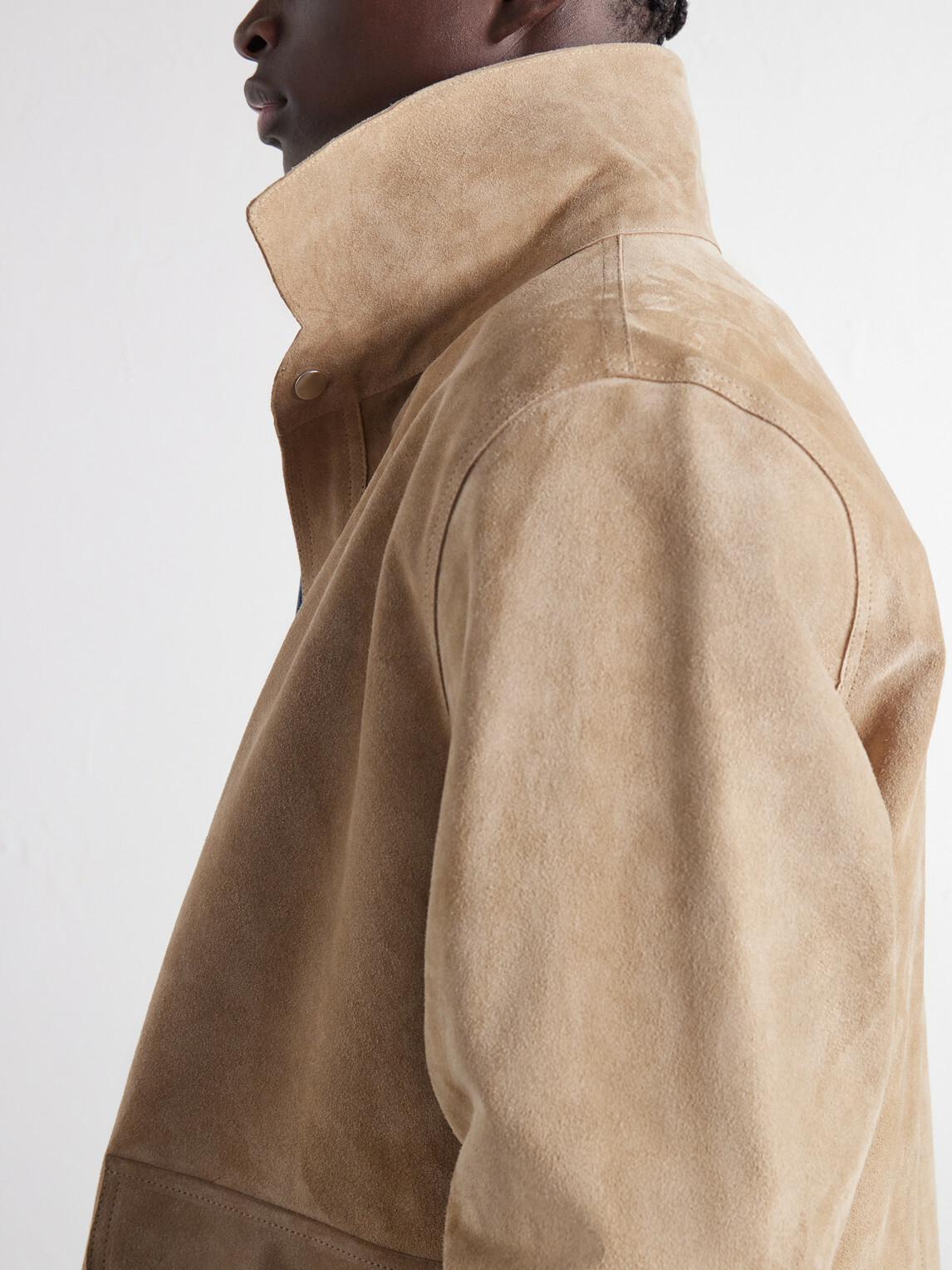 Fortela - Welder Suede Jacket - Neutrals