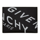 Givenchy Black Refracted Logo Card Holder
