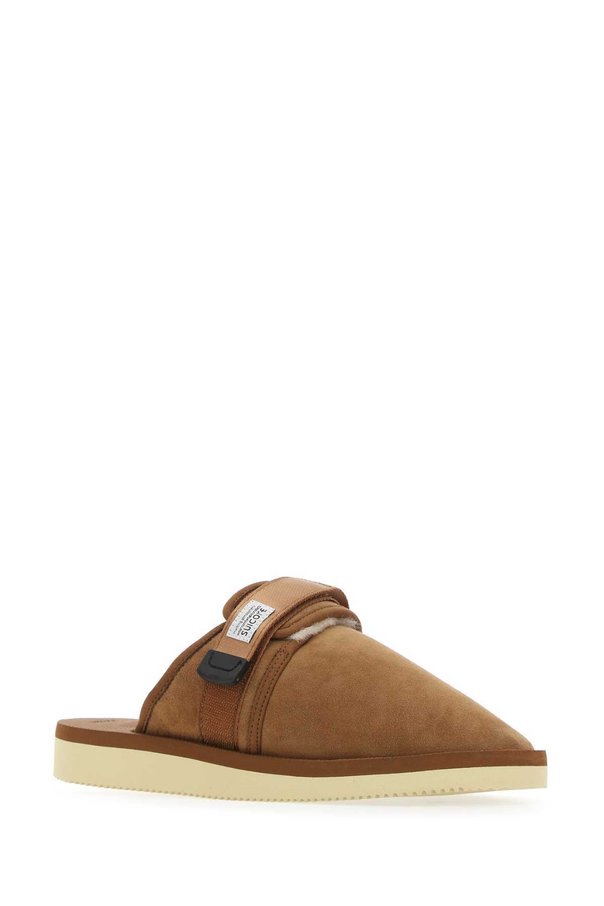 SUICOKE Biscuit Suede Zavo Slippers