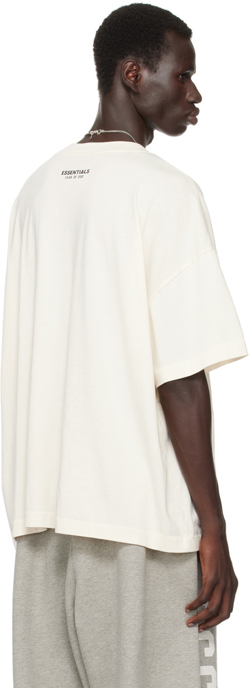Fear of God ESSENTIALS Three-Pack Off-White Essentials T-Shirts Fear Of ...
