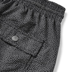 Atalaye - Lehena Short-Length Printed Swim Shorts - Black