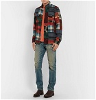 RRL - Matlock Patchwork Cotton and Wool-Blend Flannel Shirt - Men - Multi