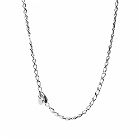 Jacquemus Men's Chiquito Necklace in Silver