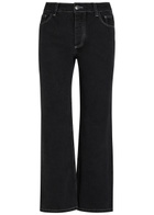 Liberowe Alec Cropped Straight-leg Jeans Black