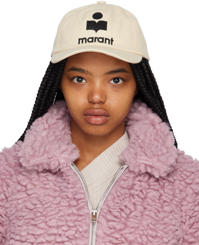 Photo: Isabel Marant White & Black Tyron Cap