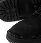 Officine Creative - Pistols Suede Lace-Up Boots - Black