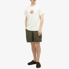 Foret Men's Floral Sketch T-Shirt in Cloud