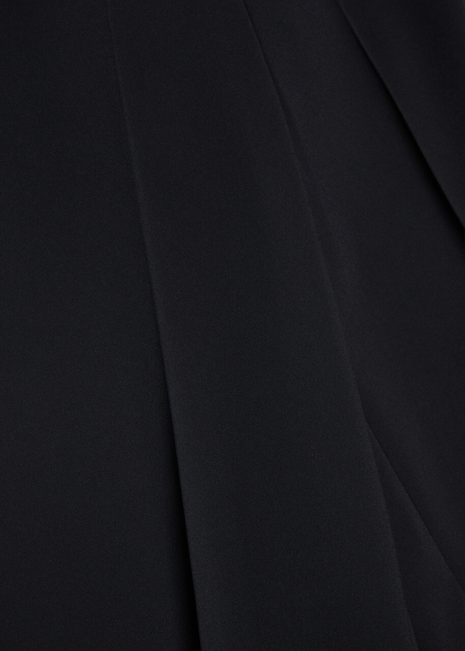 Joseph Pat Barrel-leg Cady Trousers Black
