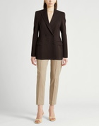 Drumohr Womens Blazer Dark in Brown