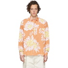 Jacquemus Orange La Chemise Simon Shirt