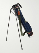 Master-Piece - Leather-and Webbing-Trimmed CORDURA® Shell Self-Stand Golf Case