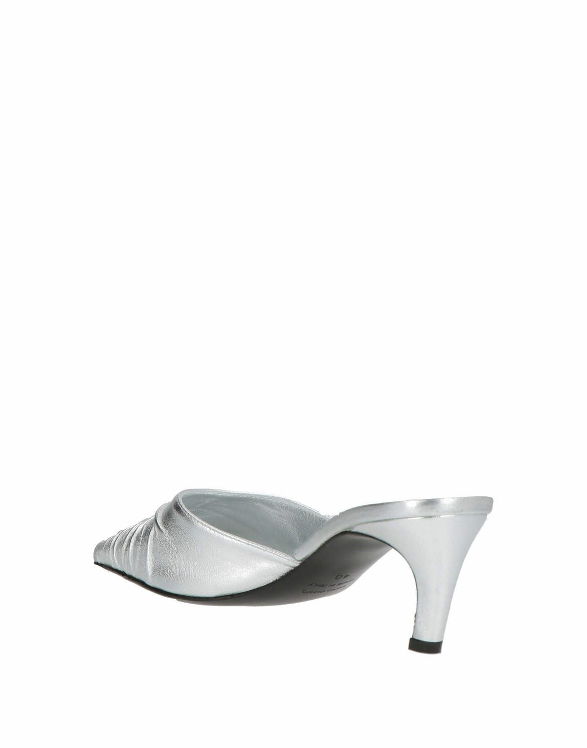 Gia Borghini Womens Mules & Clogs in Silver