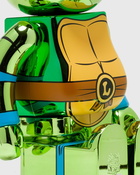 Medicom Bearbrick 1000% Tmnt Leonardo Chrome Green - Mens - Toys