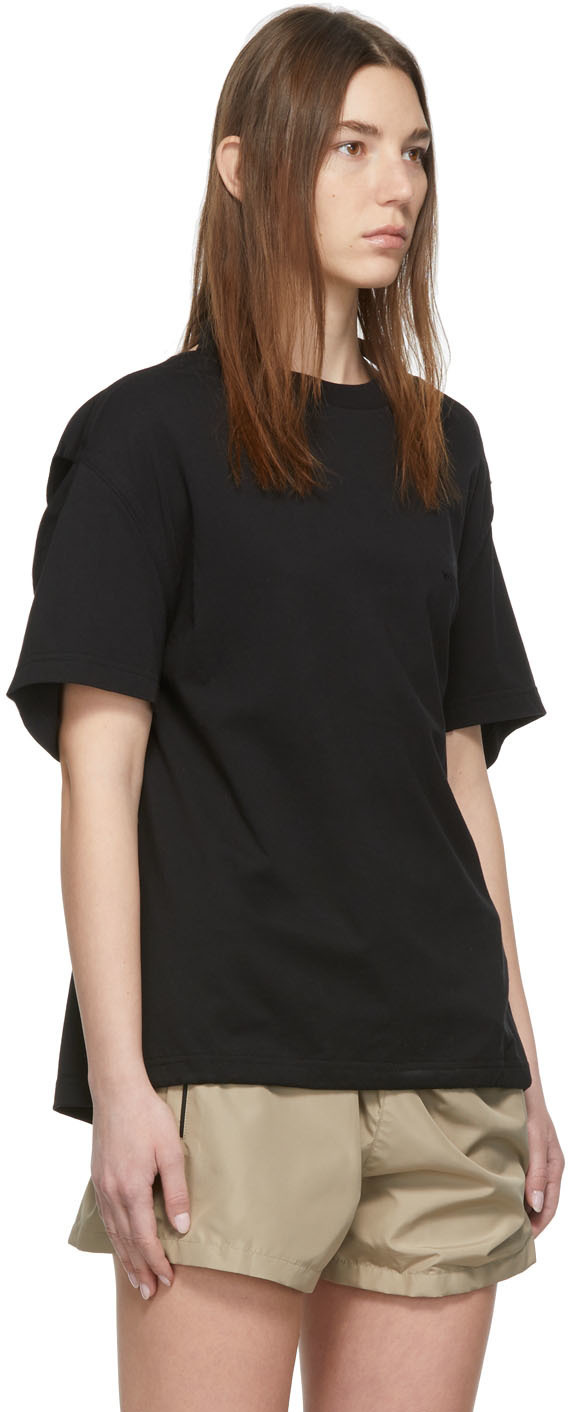 Y/Project Black Classic Convertible T-Shirt Y/Project