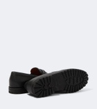 Zegna Pioggia leather loafers