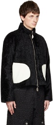 Namacheko Black Temen Faux-Fur Jacket