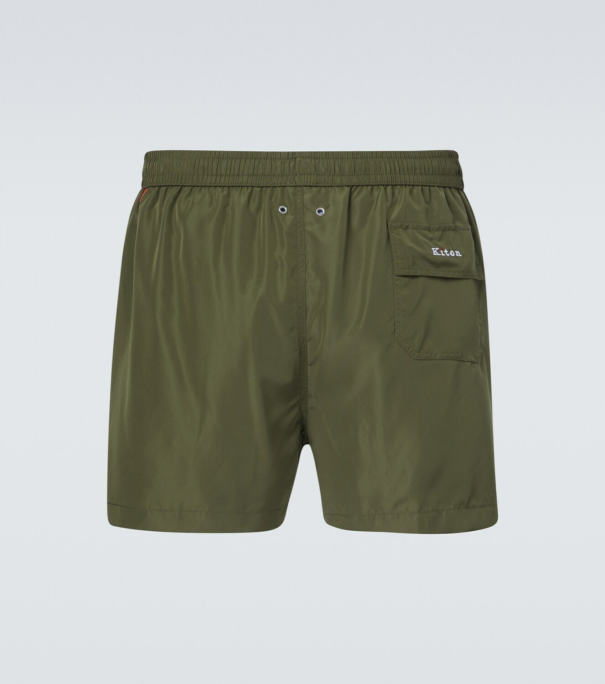Kiton Logo swim trunks