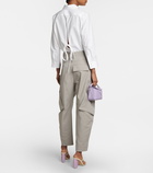 Loewe - High-rise balloon cargo pants