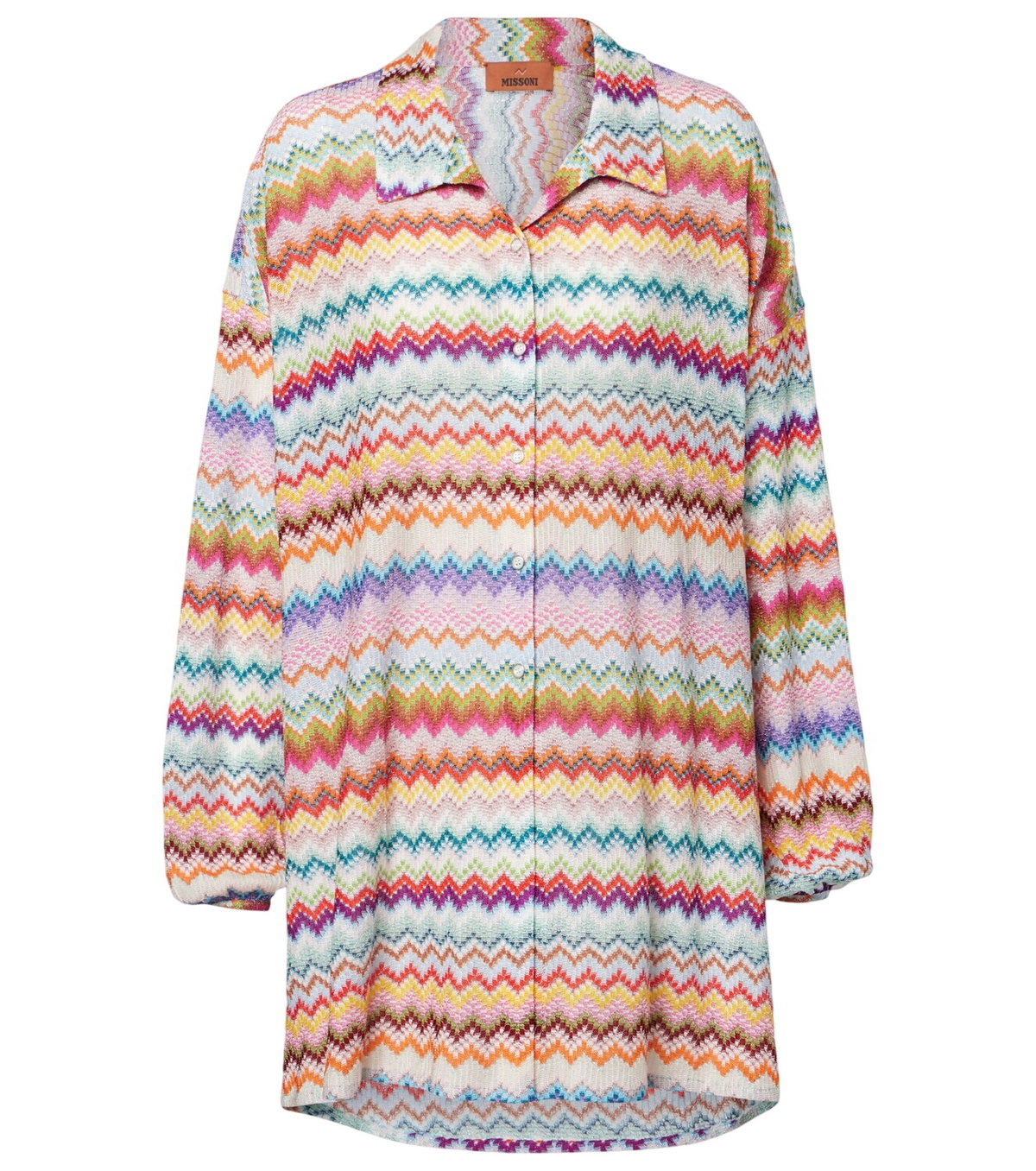 Missoni Striped sequined metallic knit top Missoni