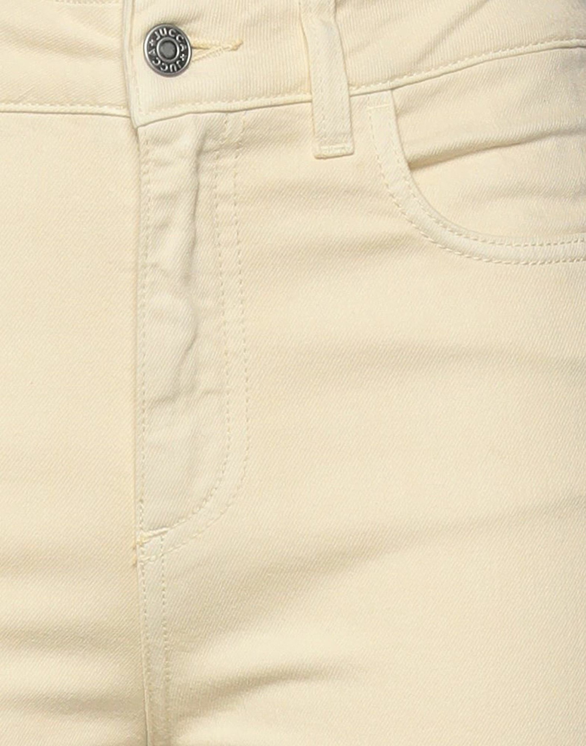 Jucca Womens Jeans Pastel in Yellow