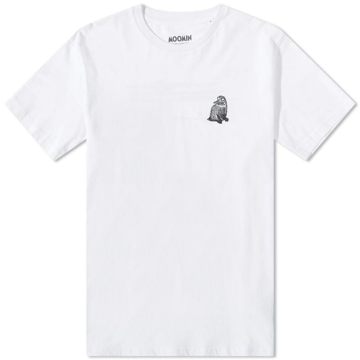 Photo: IDEA x Moomin The Groke T-Shirt in White/Black