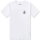 IDEA x Moomin The Groke T-Shirt in White/Black