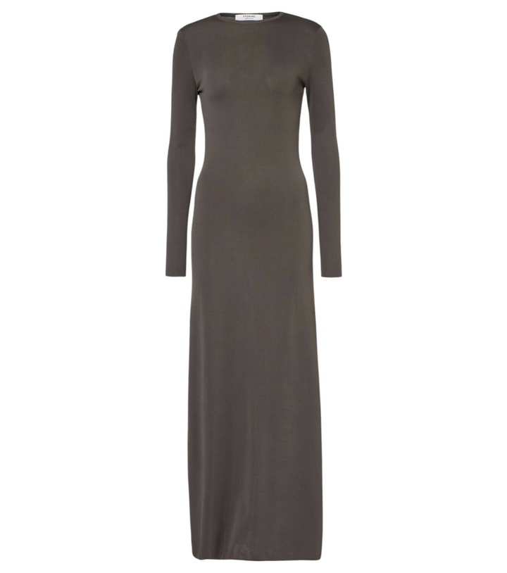 Photo: Fforme Scudder knitted maxi dress