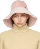 Maison Michel Pink Corduroy Julianne Bucket Hat
