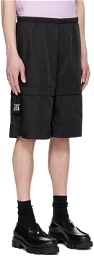 Givenchy Black Buckle Shorts